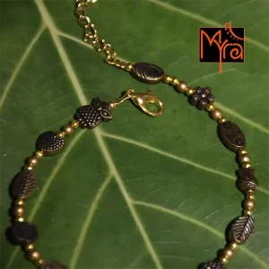 Mixed Golden Charms Anklet