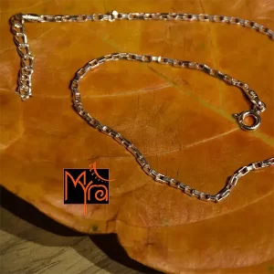 Double Weave Simple Chain Anklet