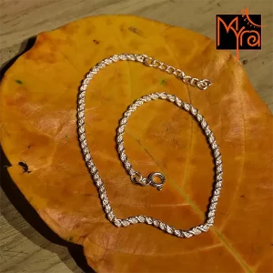 Twisted Rope Anklet