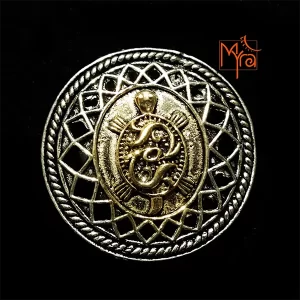 Dual Tone Turtle Motif Ring
