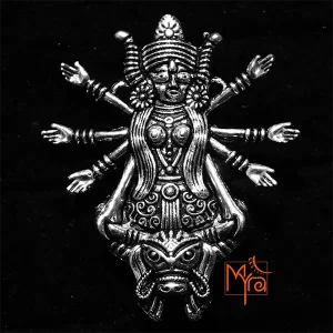 Durga on Buffalo Ring