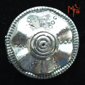 Concentric Circle Pattern Metal Ring