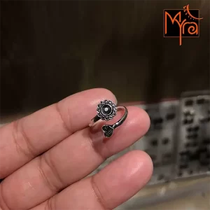 The Flower & Heart Ring