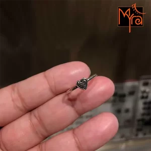 Minimalist Heart Ring