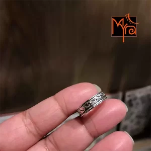 Wave Motif Toe Ring