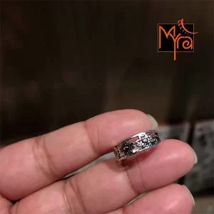 Flower Pattern Toe Ring