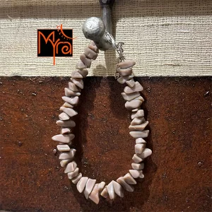 Uncut Stone Bracelet : Khaki Brown